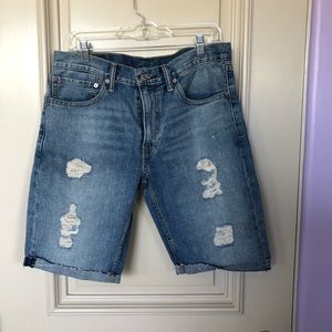 Men’s levi cut off shorts